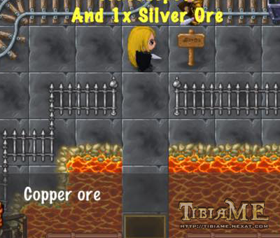 1x Silver ore Here